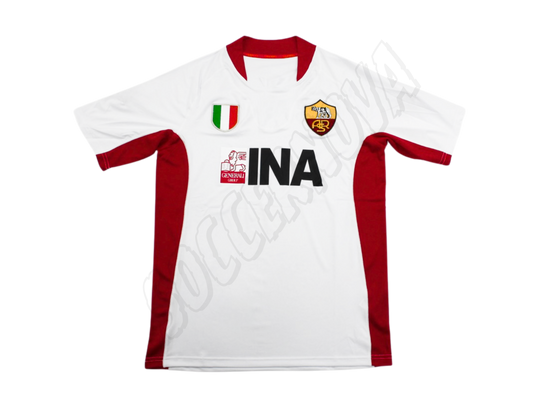 Camiseta Visitante AS Roma 2001/02