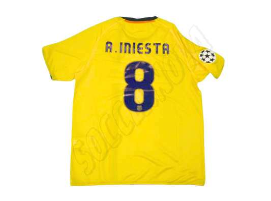 Camiseta Visitante Barcelona 2008/09