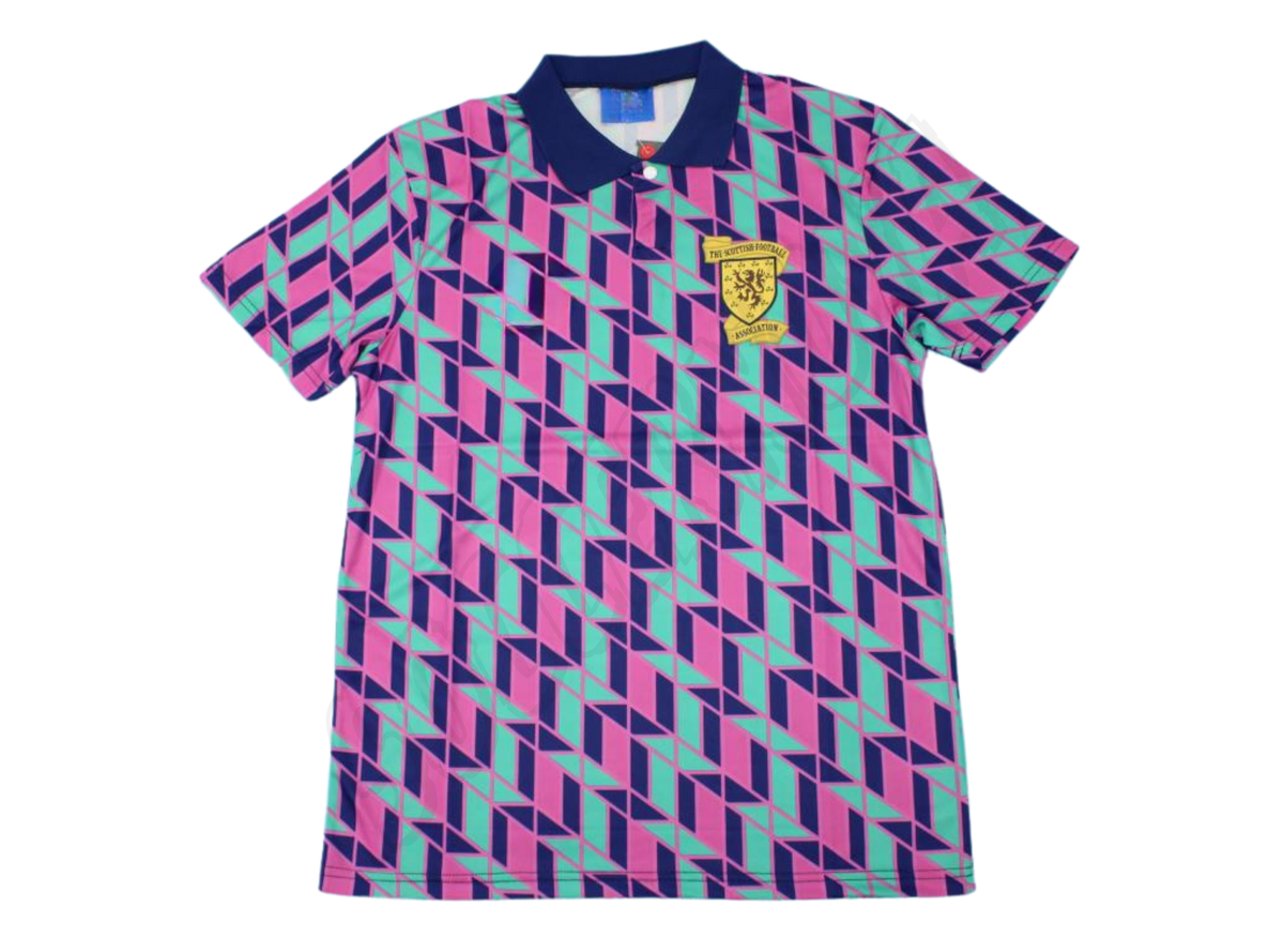 Maillot Extérieur Écosse 1988/89