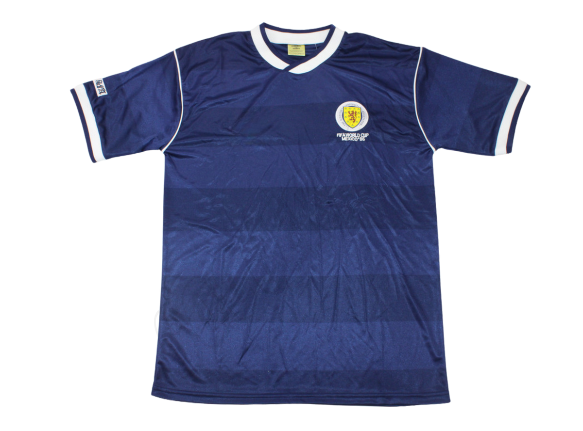 Maillot domicile de la Coupe du Monde Écosse 1985/88