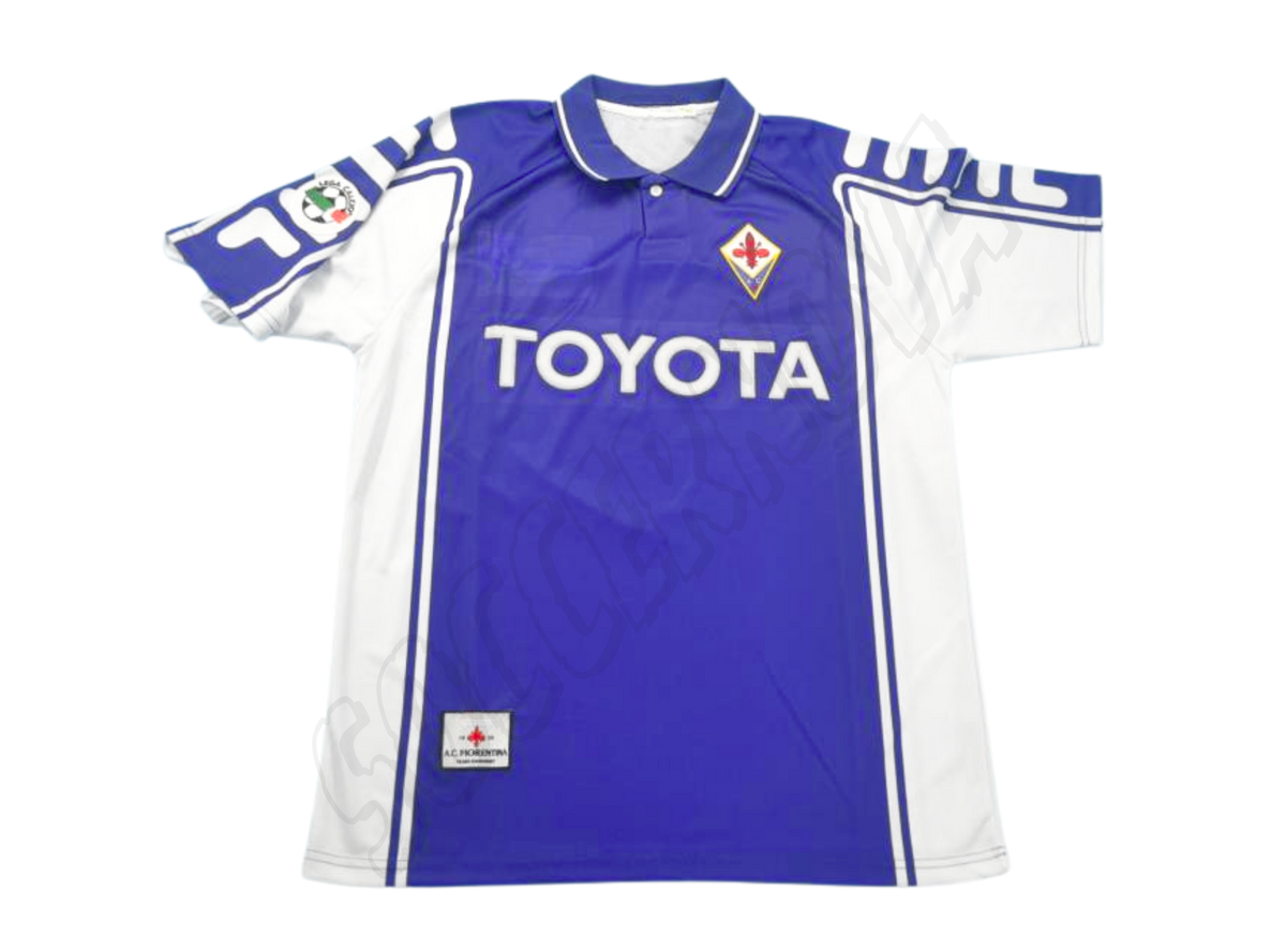 Camiseta local Fiorentina 1999/00