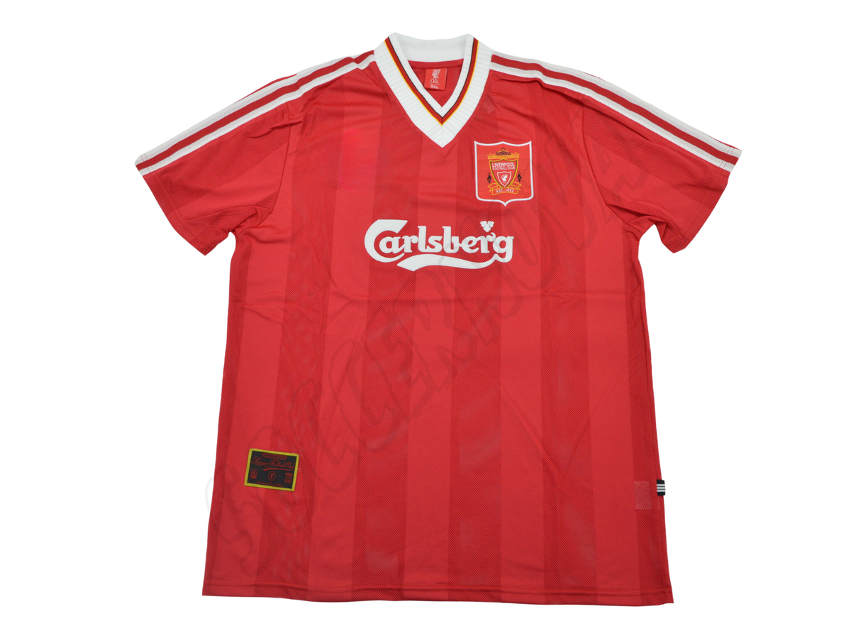 Camiseta local del Liverpool FC 1995/96