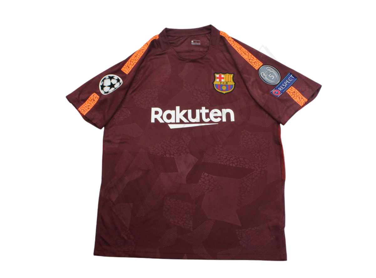 Camiseta de la tercera equipación del Barcelona 2017/18