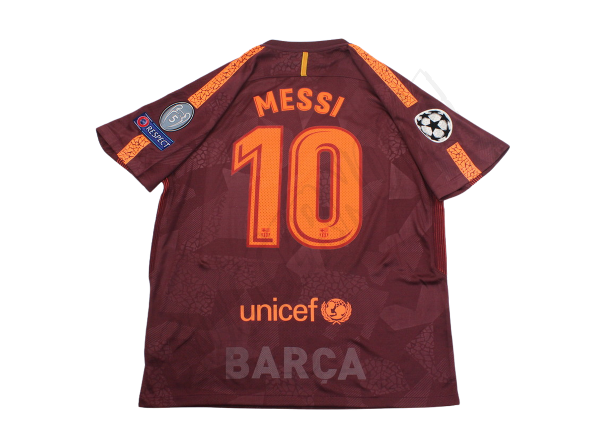Camiseta de la tercera equipación del Barcelona 2017/18