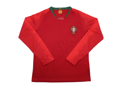 Camiseta de local de manga larga Portugal 2018/19