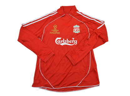 Camiseta local de manga larga del Liverpool FC 2006/07 para la final de la UCL