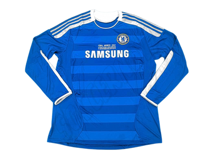 Camiseta de casa de manga larga del Chelsea FC de la final de la UCL 2011/12