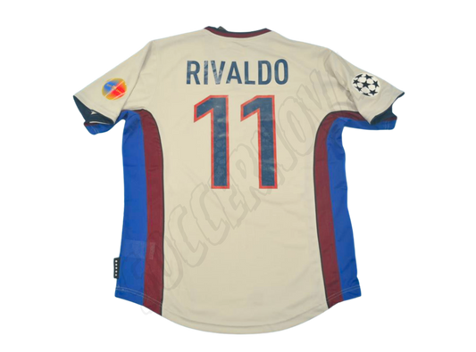 Camiseta de visitante del Barcelona 1999/00