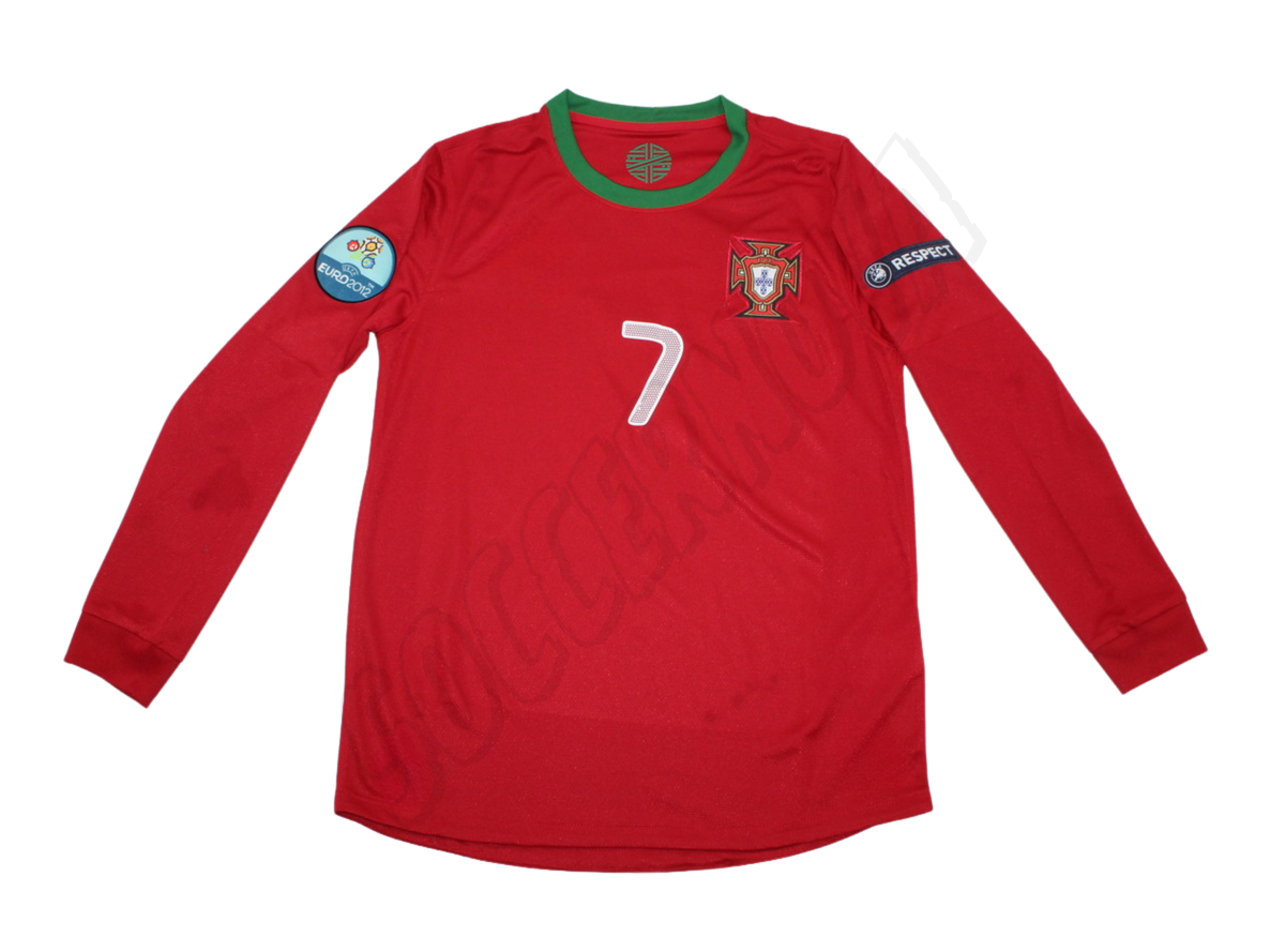Camiseta de local de manga larga de Portugal 2012/13