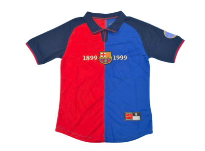 Maillot domicile Barcelone 1999/00