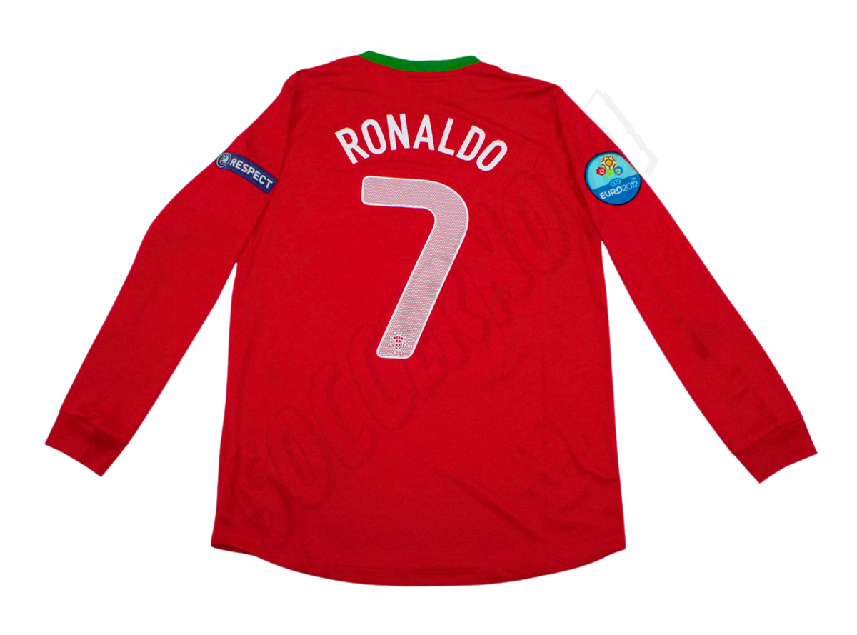 Camiseta de local de manga larga de Portugal 2012/13