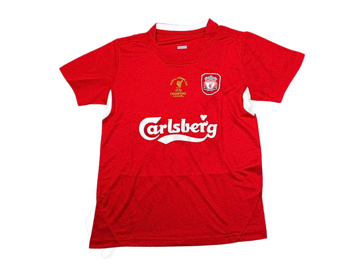 Liverpool FC 2004/05 Final UCL Equipación de Local para Niños