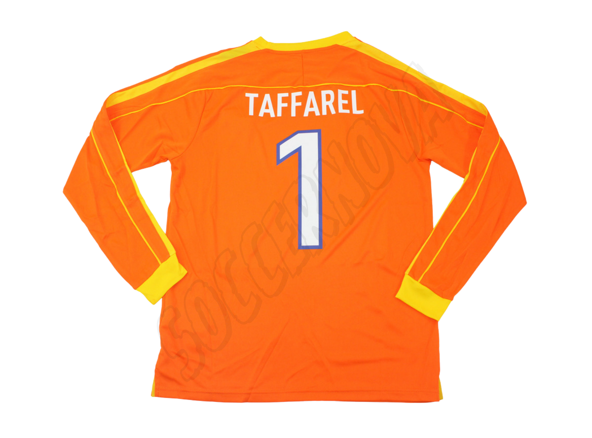 Camiseta de portero de manga larga de Brasil 1998/00