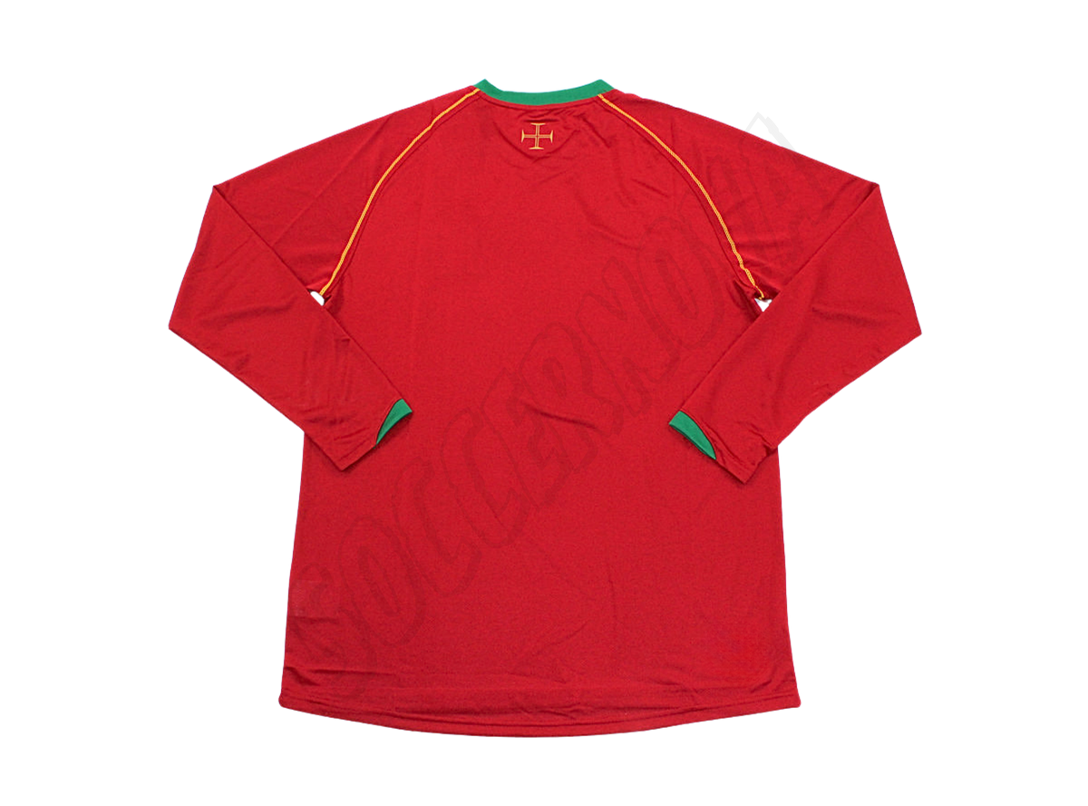 Camiseta de local de manga larga Portugal 2006/08