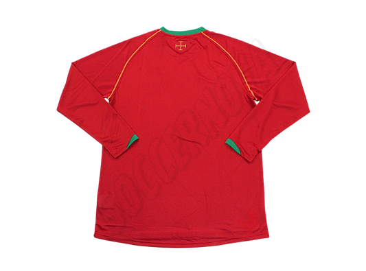 Camiseta de local de manga larga Portugal 2006/08