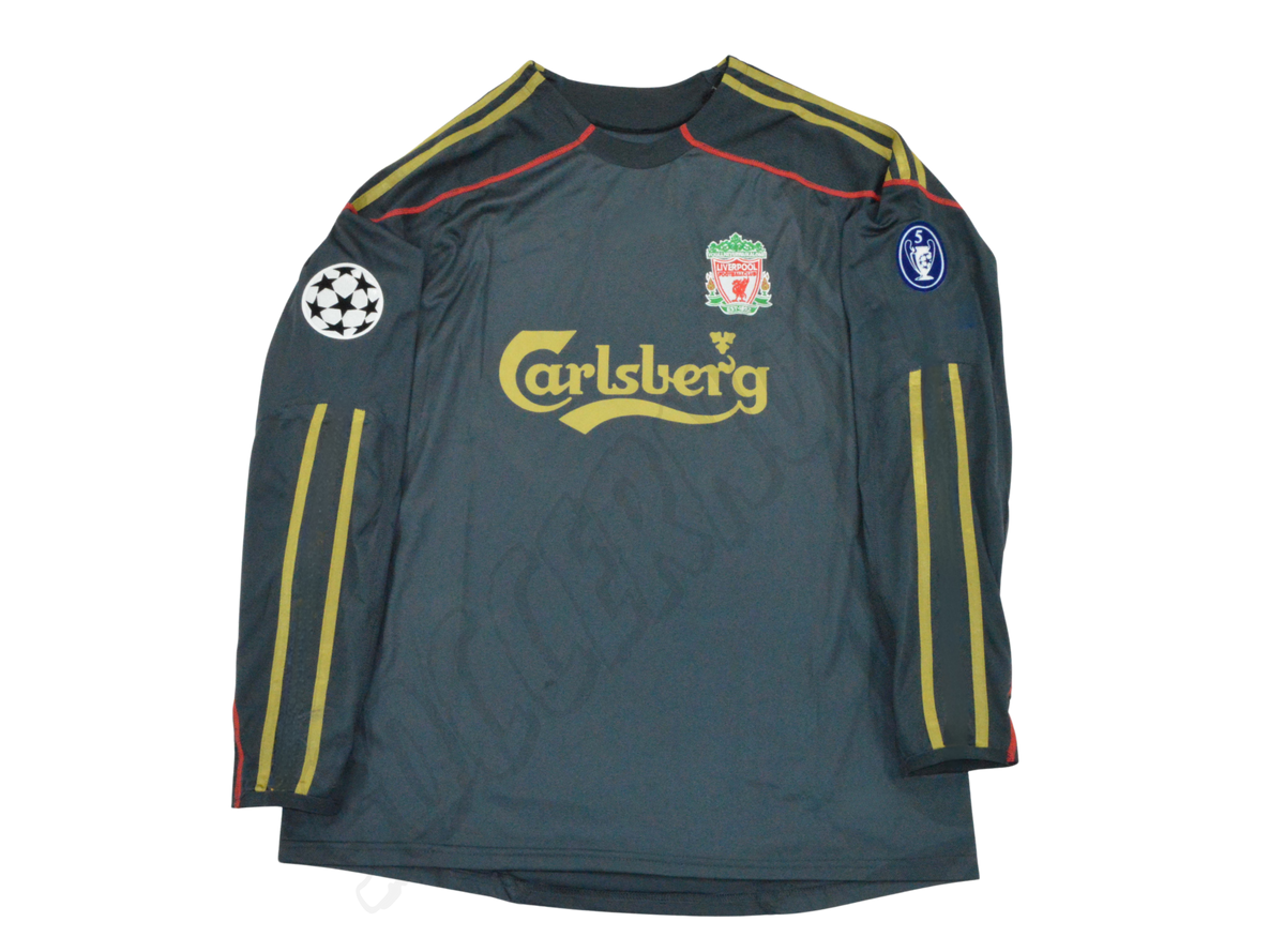 Liverpool FC 2008/09 Long Sleeves Away Shirt