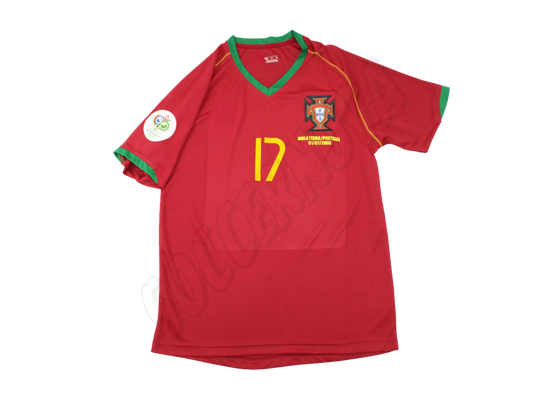 Portugal 2006/08 Camiseta de la Copa Mundial Cuartos de Final Local