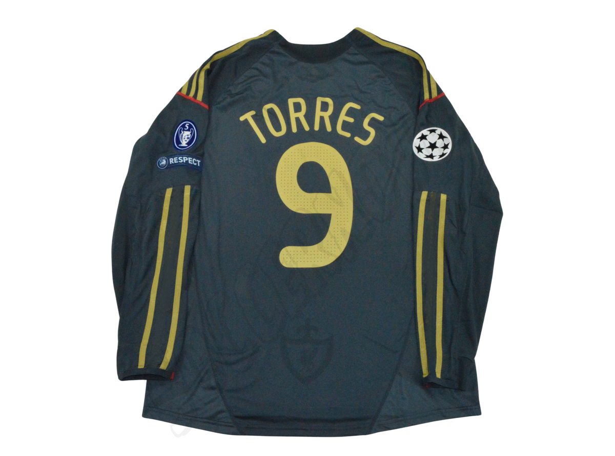 Liverpool FC 2008/09 Long Sleeves Away Shirt