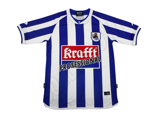Maillot domicile Real Sociedad 2002/03