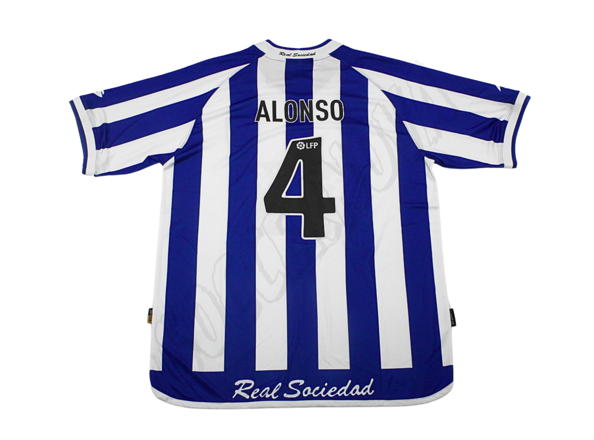 Camiseta de local de la Real Sociedad 2002/03