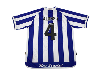 Camiseta de local de la Real Sociedad 2002/03
