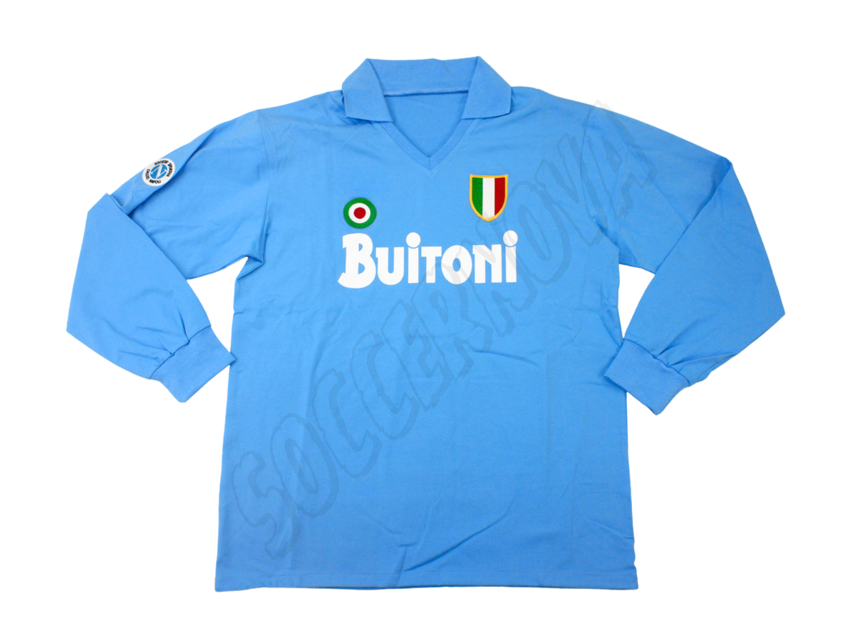 Maillot domicile à manches longues Napoli 1987/88