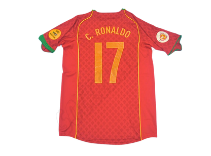 Maillot domicile finale Euro Portugal 2004/06