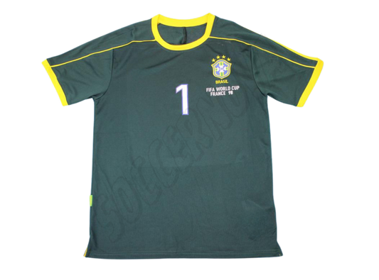 Camiseta de portero de la Copa del Mundo Brasil 1998/00