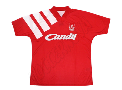 Camiseta de local del Liverpool FC 1991/92