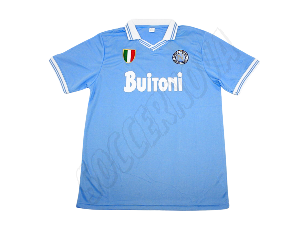Maillot domicile Napoli 1986/87 2