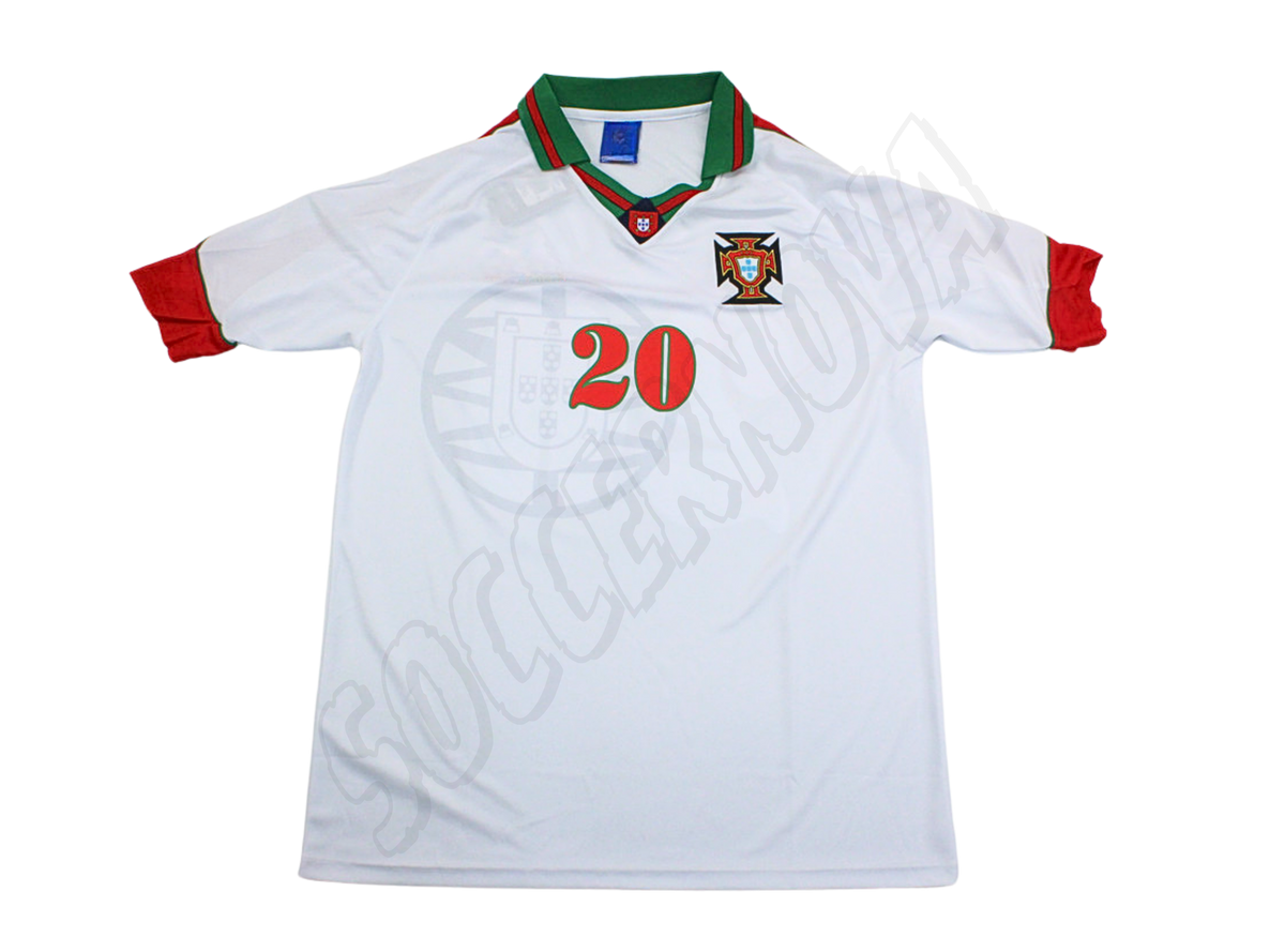 Portugal camiseta visitante 1996/97
