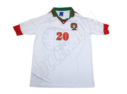 Portugal camiseta visitante 1996/97