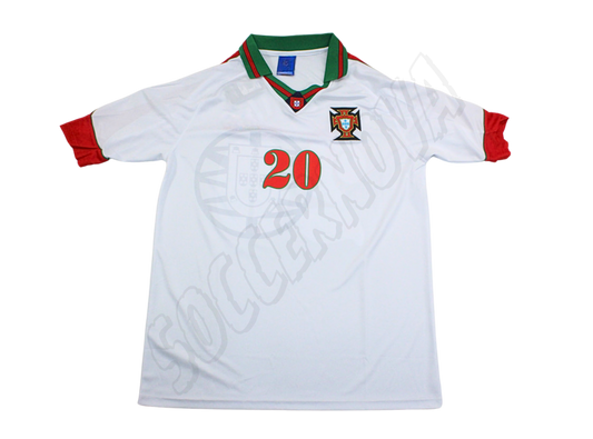 Portugal camiseta visitante 1996/97