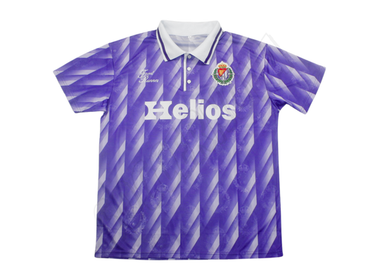Camiseta de visitante del Real Valladolid 1991/92