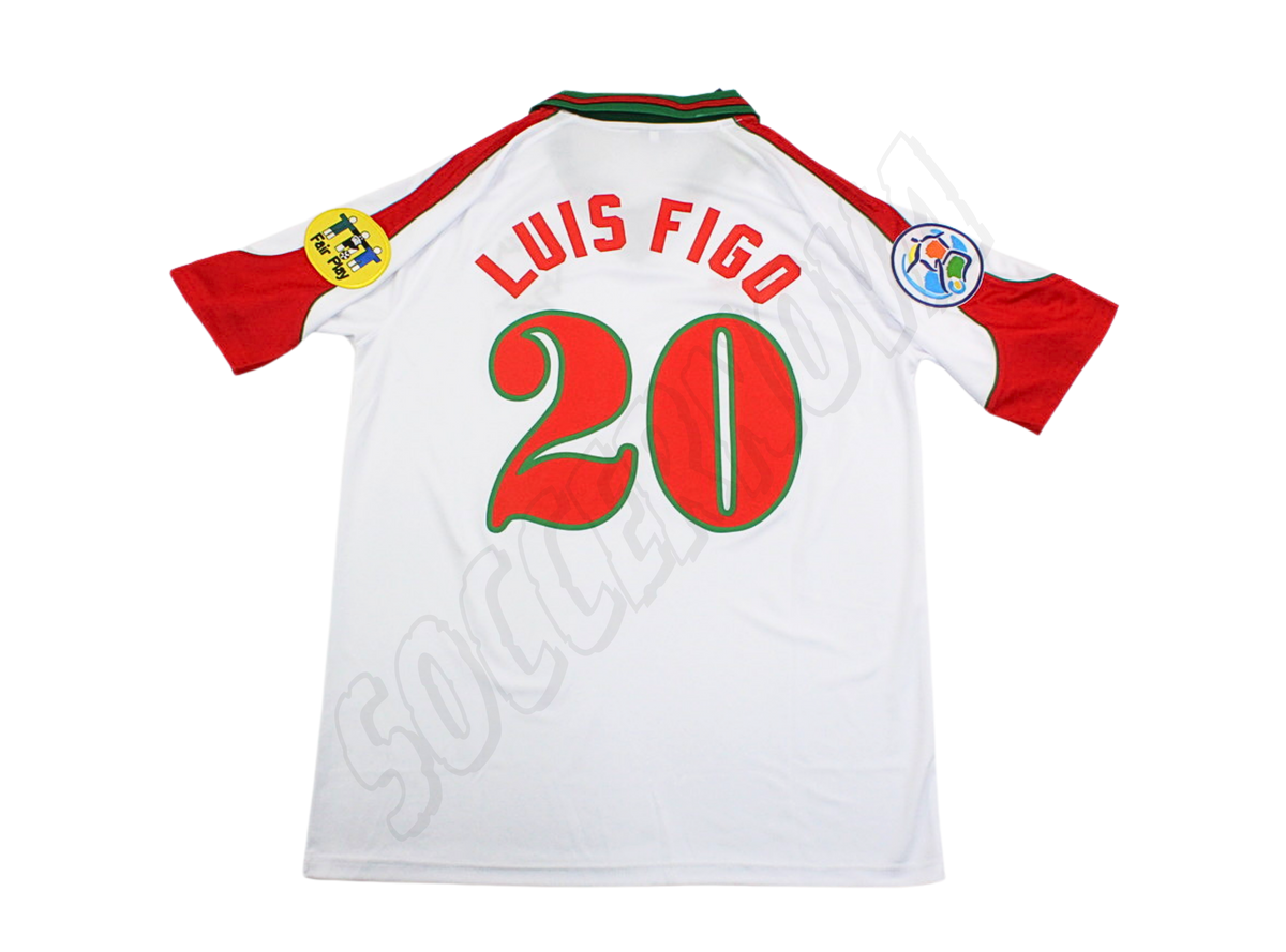 Portugal camiseta visitante 1996/97