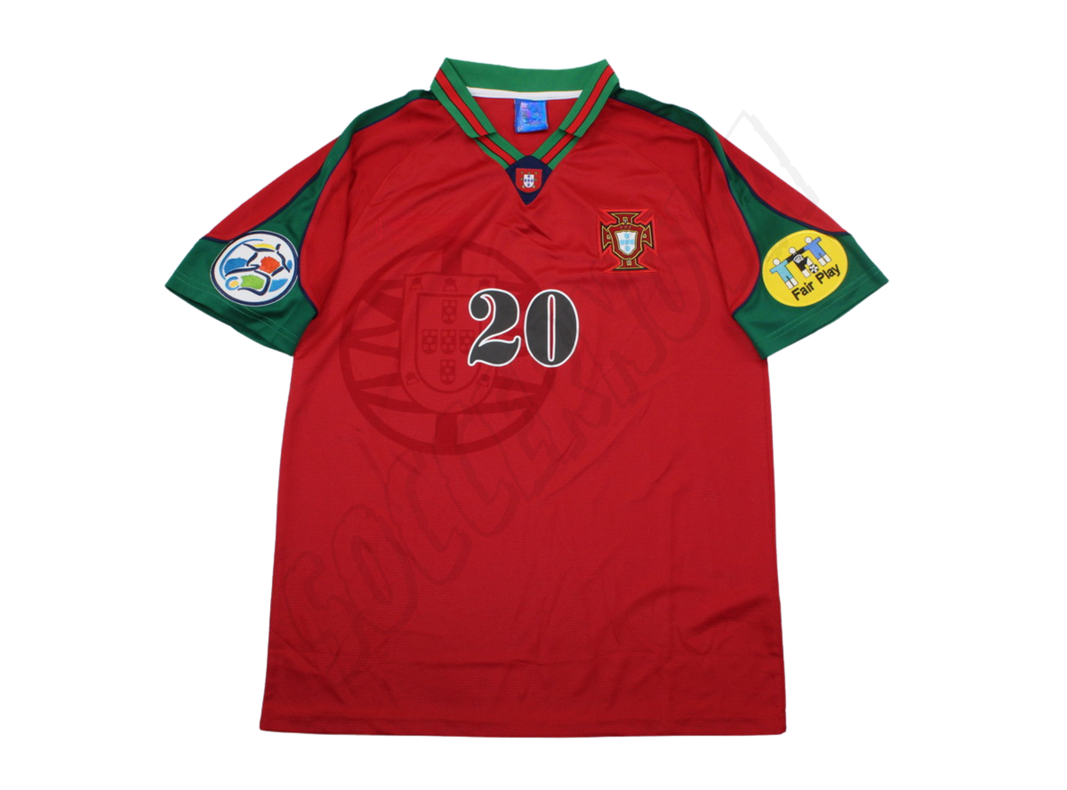 Portugal camiseta local 1996/97