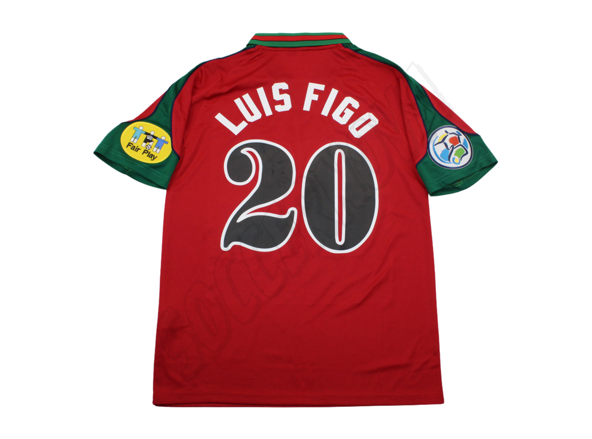 Portugal camiseta local 1996/97