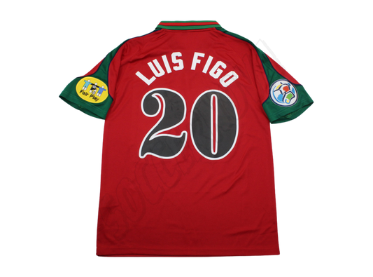 Portugal camiseta local 1996/97