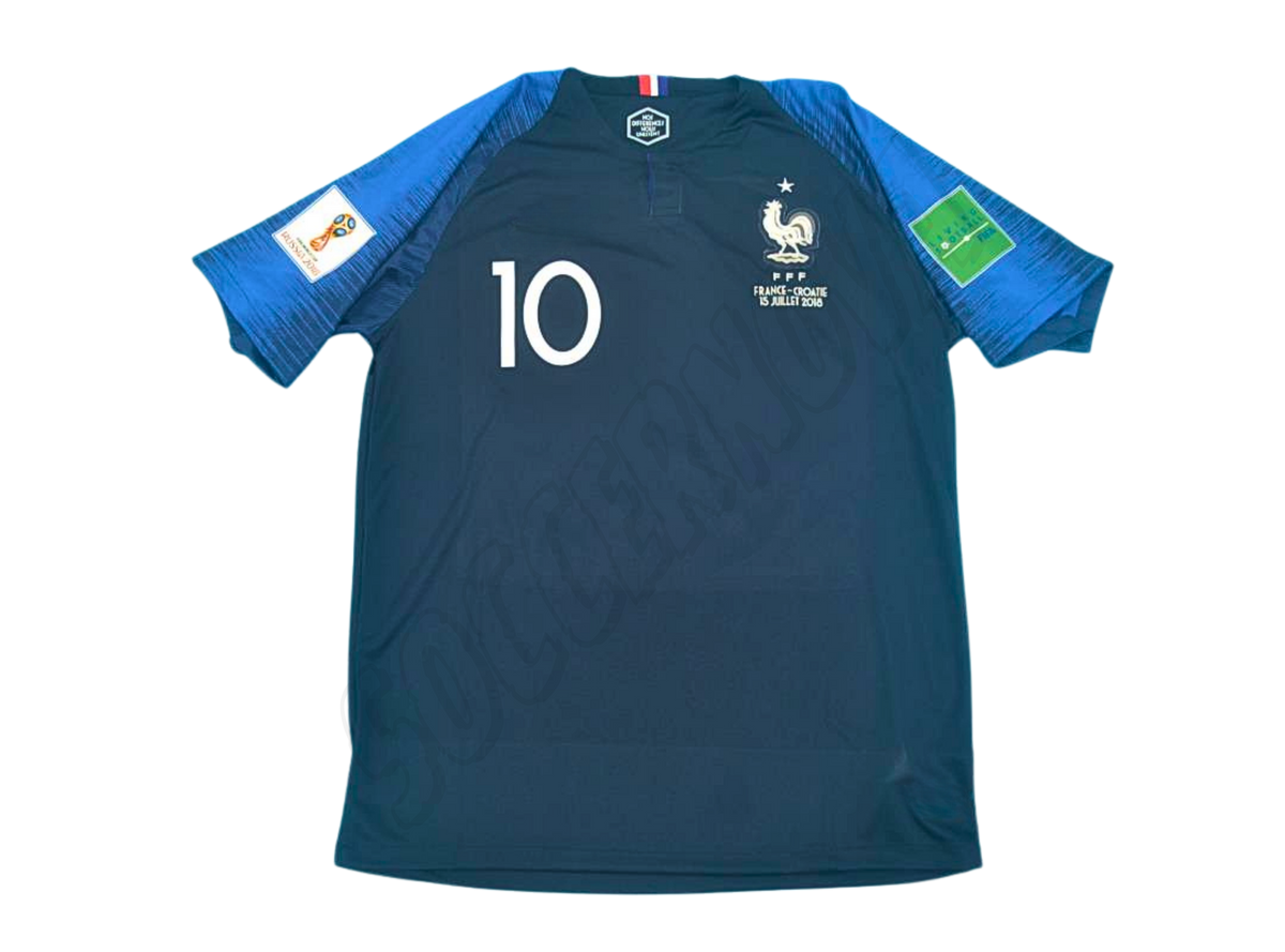 Camiseta de la primera equipación de la Copa del Mundo de Francia 2018/19