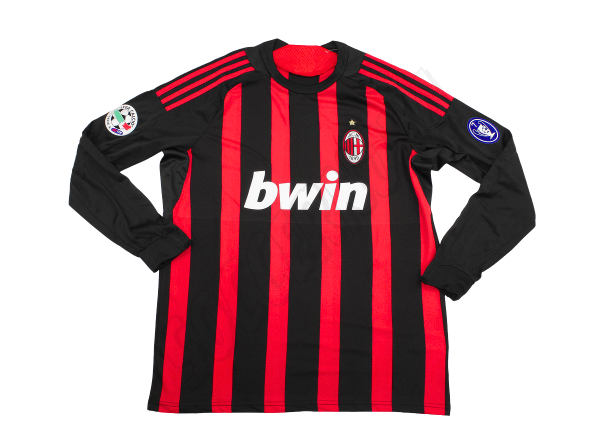 Maillot Domicile Manches Longues AC Milan 2008/09