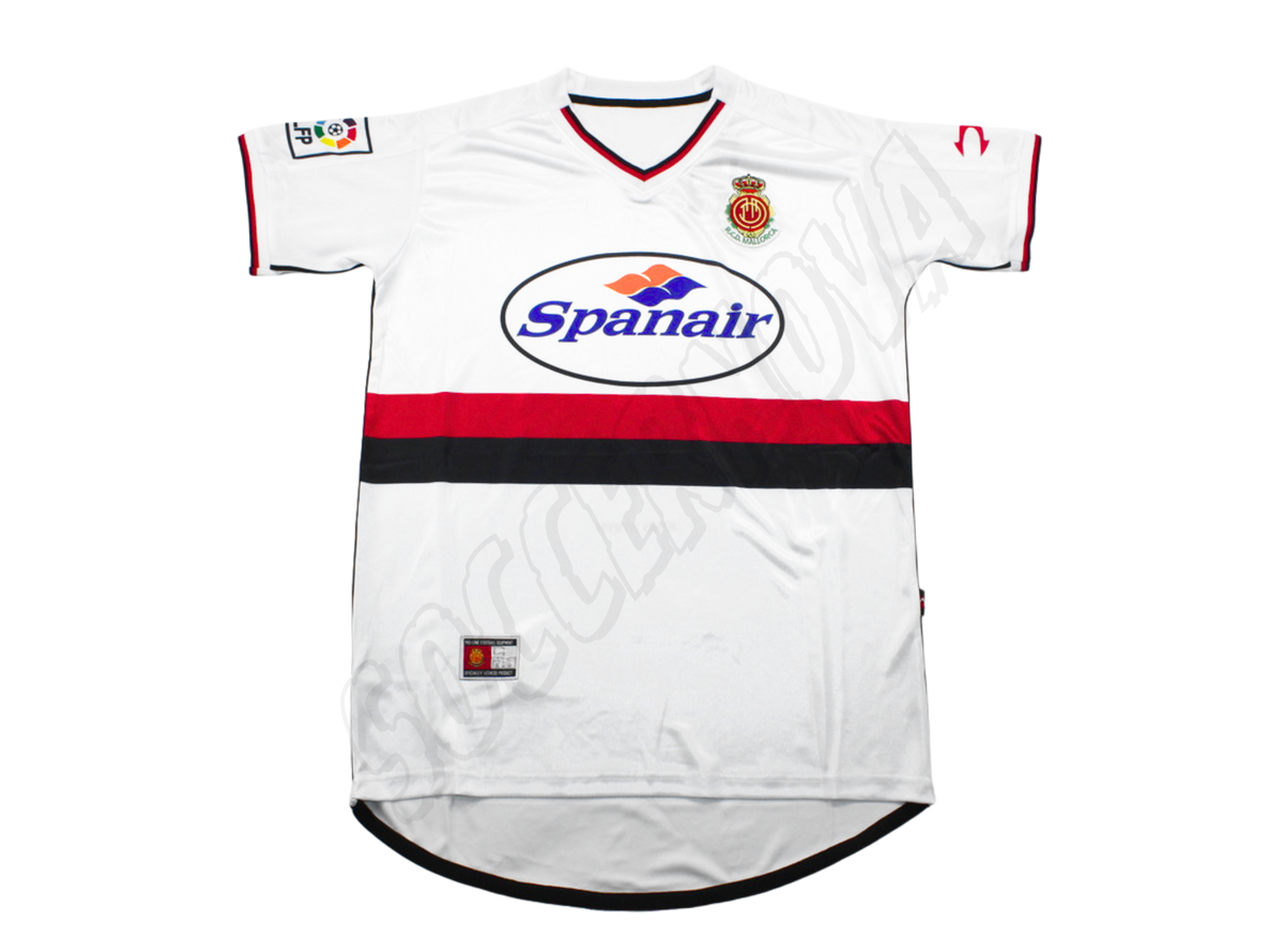 Camiseta de visitante RCD Mallorca 2001/02