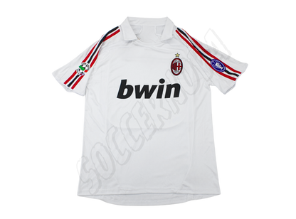 Camiseta de visitante AC Milan 2007/08