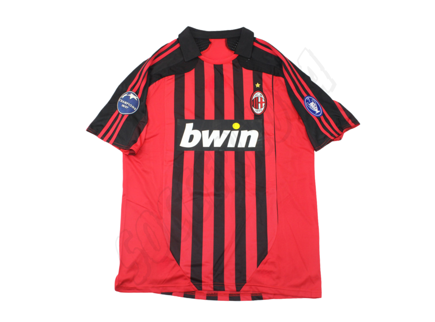 Camiseta local AC Milan 2007/08
