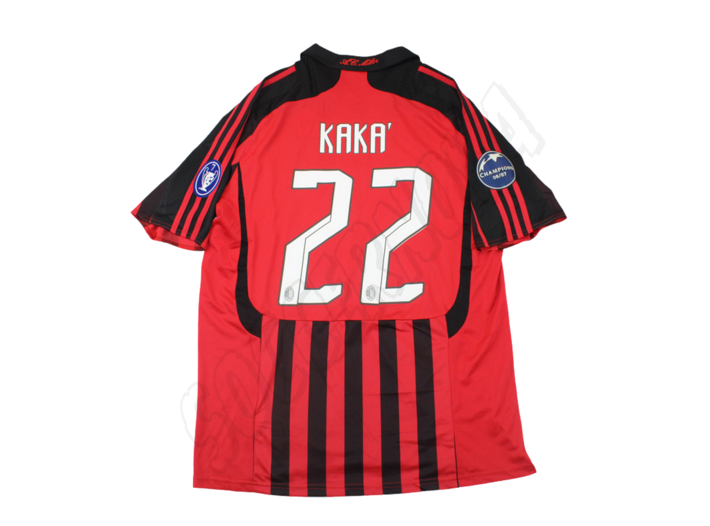 Camiseta local AC Milan 2007/08