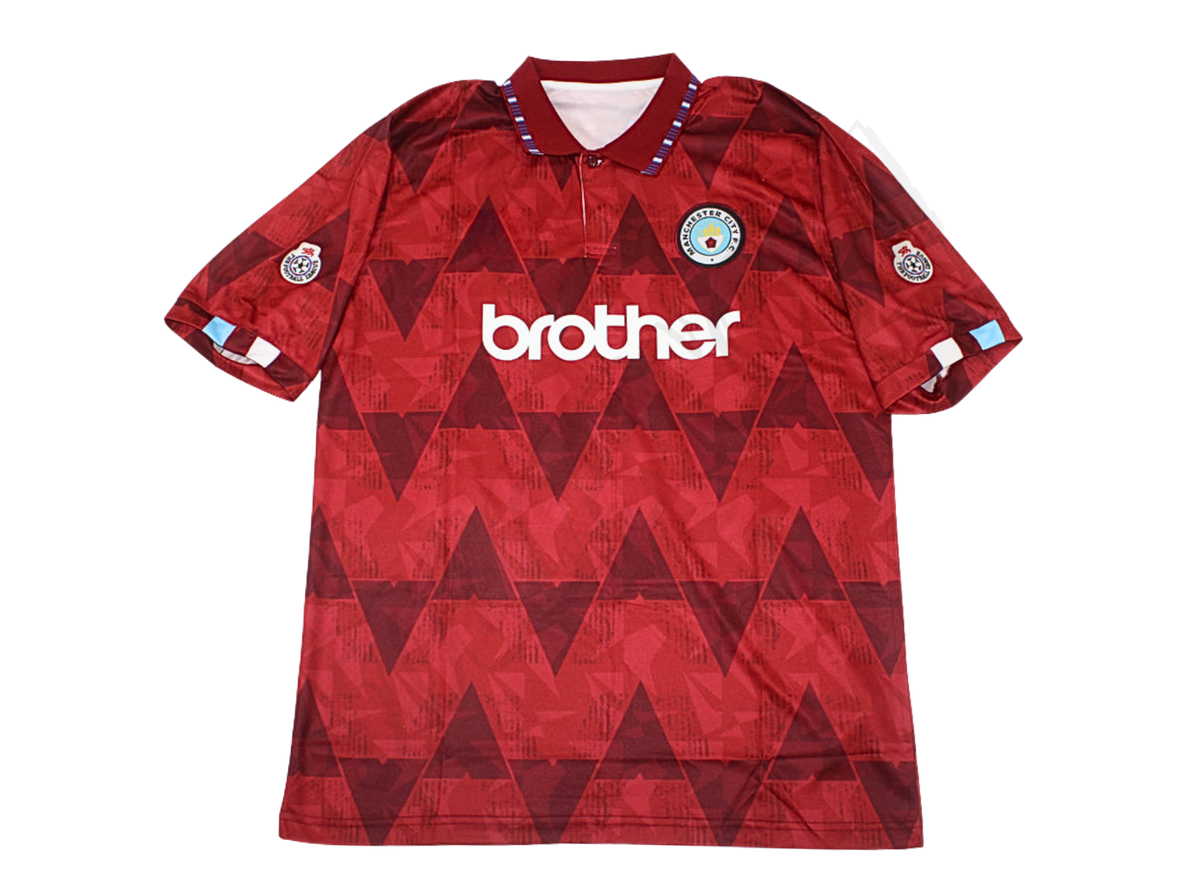 Maillot Extérieur Manchester City 1990/92
