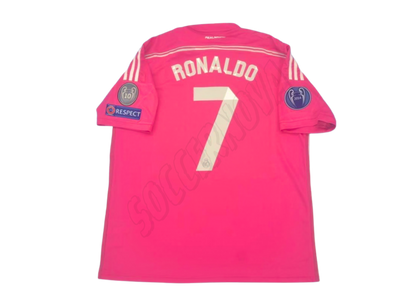 Camiseta de visitante del Real Madrid 2014/15