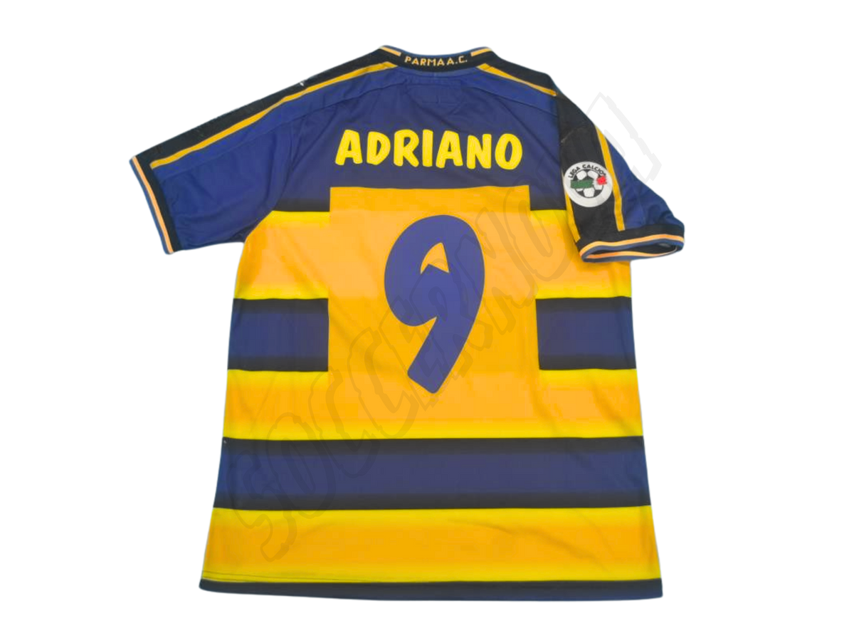 Camiseta local del Parma 2001/02