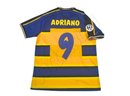 Camiseta local del Parma 2001/02