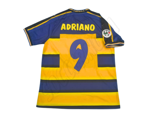 Camiseta local del Parma 2001/02