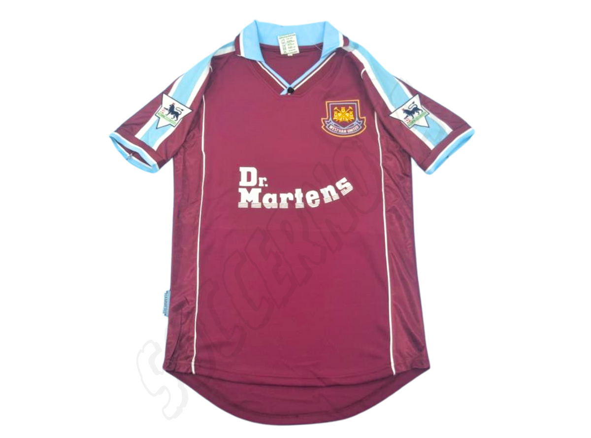 Camiseta de local del West Ham United 1999/01